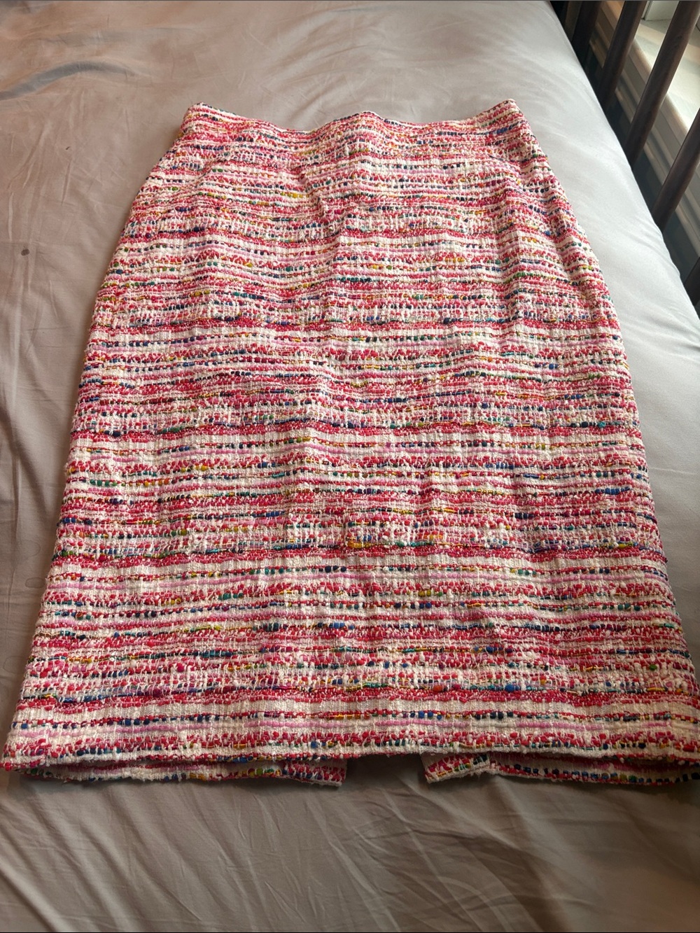 Multicolor Textured Women's J Crew No. 2 Pencil Skirt